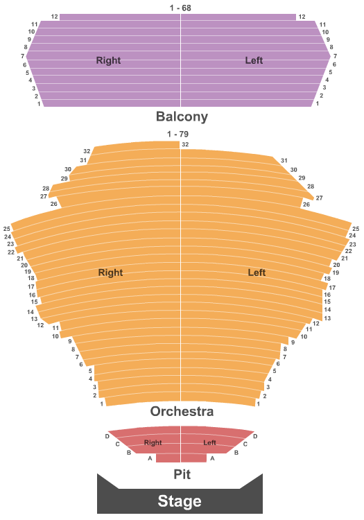 San Jose Center For The Performing Arts Moulin Rouge Seating Chart